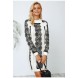Neck twist knitted sweater dress women Elegant lace autumn winter dress 2018 Vintage long sleeve mini dress