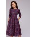 Women Dress 2018 Vintage printing party Three Quarter Sleeve women Autumn Dress Women Dress 2018 Vintage printing party Three Quarter Sleeve women Autumn Dress