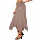 Women's Flowy Handkerchief Hemline Skirt Women's Flowy Handkerchief Hemline Skirt
